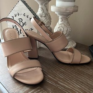 COACH - RYLIE BEADED SANDAL in BEECHWOOD Sz 9.5